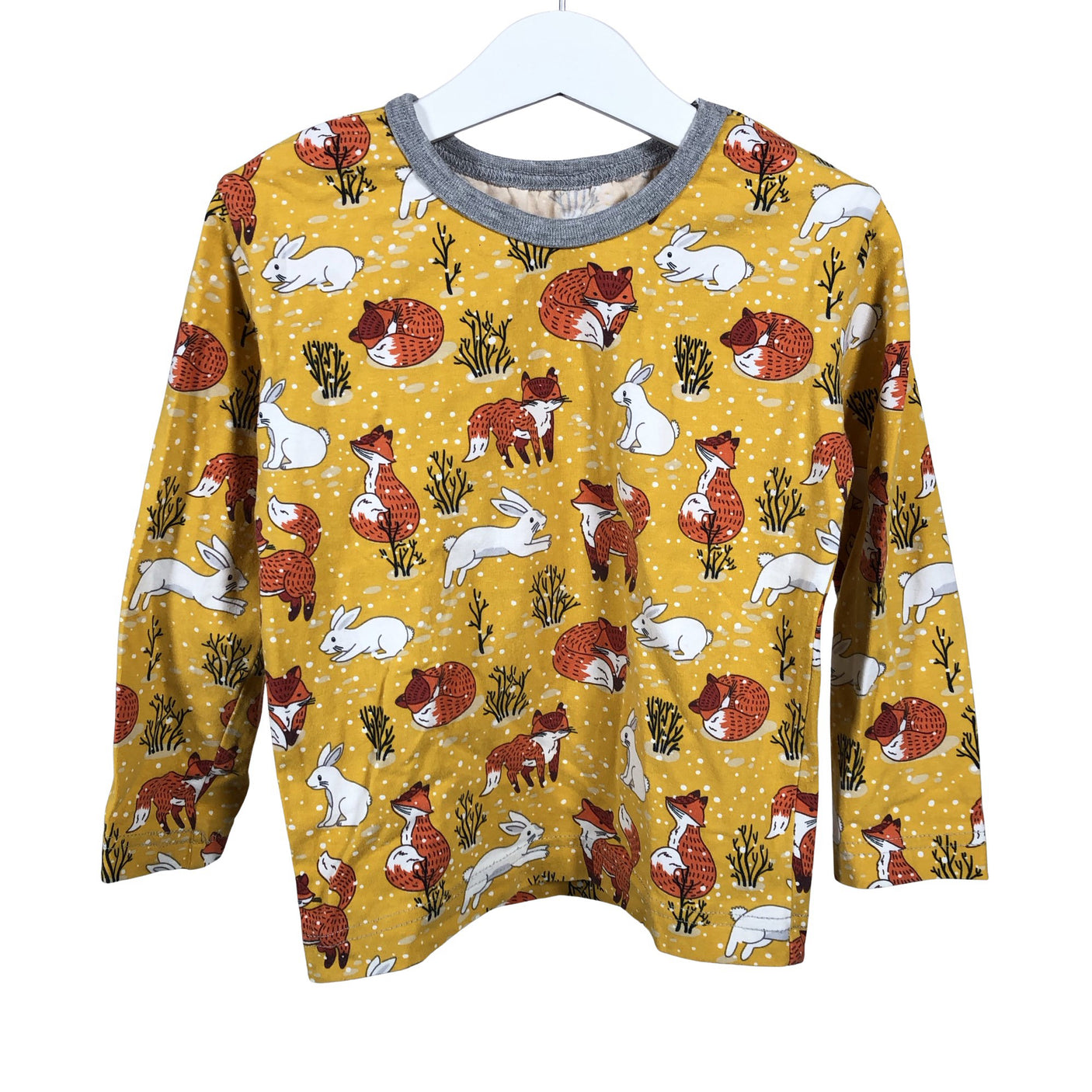 Unisex Handmade - Trikoopaita, koko 110 - 116 - Keltainen (1)
