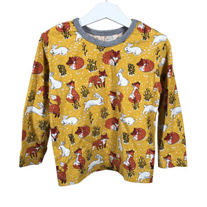 Unisex Handmade - Trikoopaita, koko 110 - 116 - Keltainen (1)