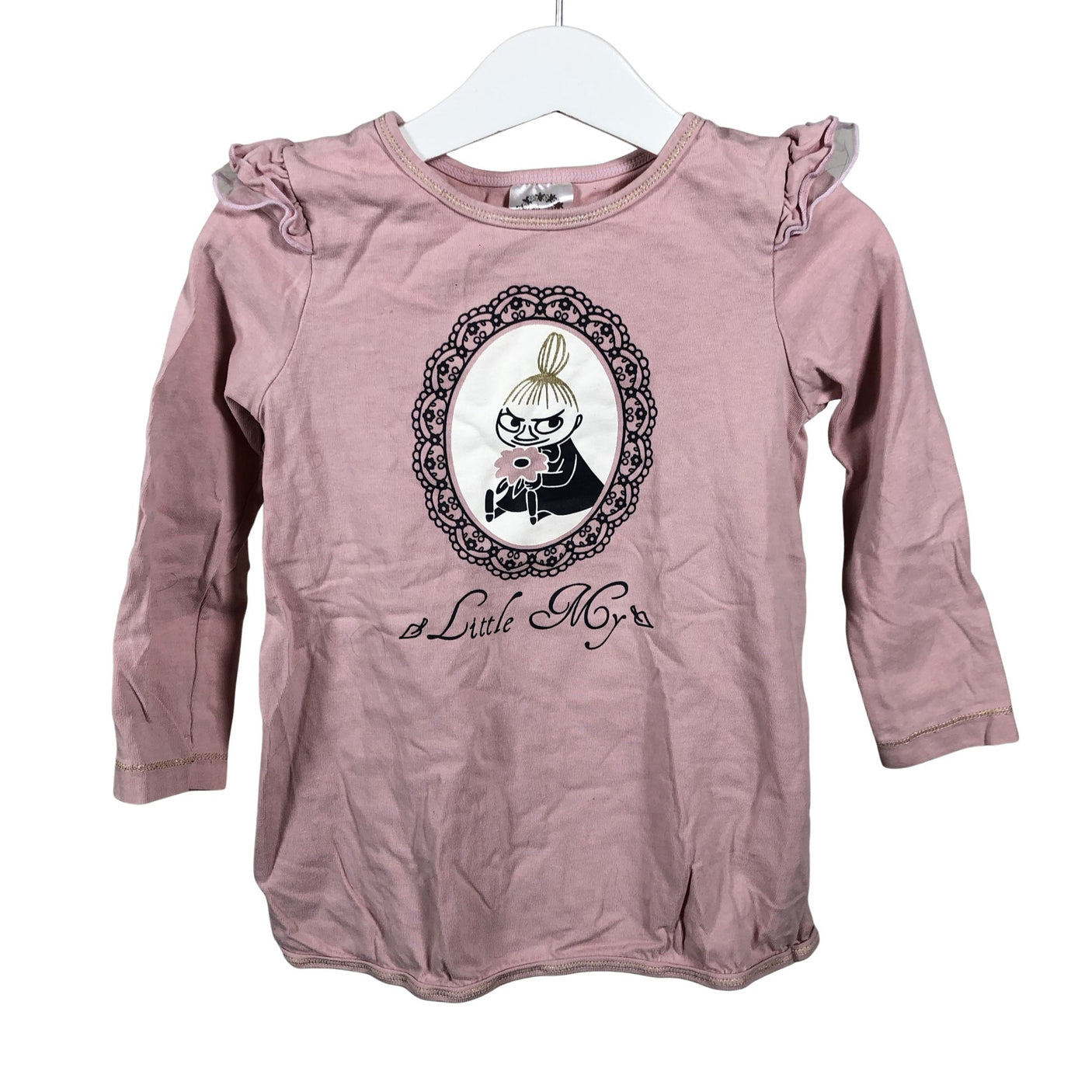 Tyttöjen Moomin by Martinex - Trikootunika, koko 92 - 98 - Vaaleanpunainen (1)