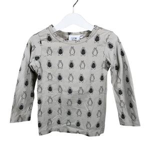 Unisex Lumoan - Trikoopaita, koko 110 - 116 - Harmaa (1)
