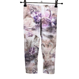 Tyttöjen Handmade - Leggingsit, koko 110 - 116 - Vaaleanpunainen (1)