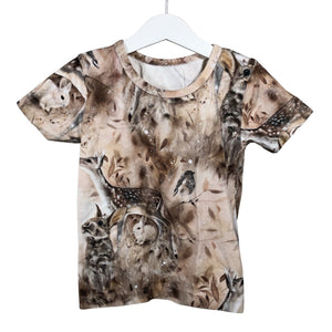 Unisex Handmade - T-paita, koko 98 - 104 - Beige (1)