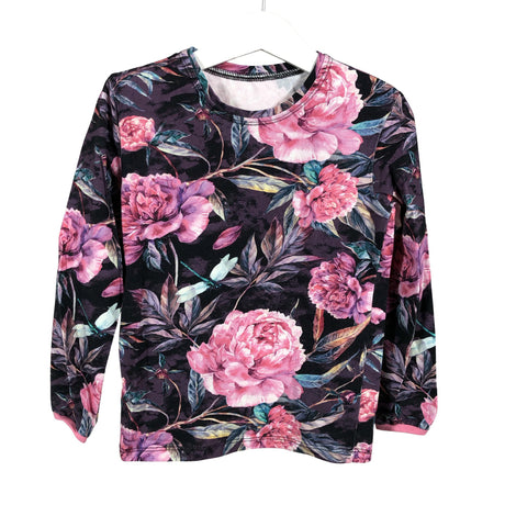 Tyttöjen Handmade - Trikoopaita, koko 110 - 116 - Violetti ()
