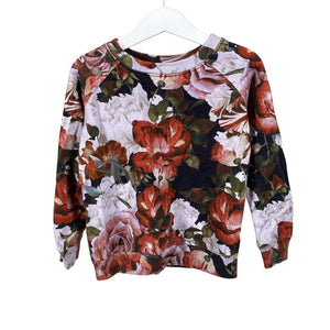 Tyttöjen Romey Loves Lulu - Collegepaita, koko 110 - 116 - Violetti (1)