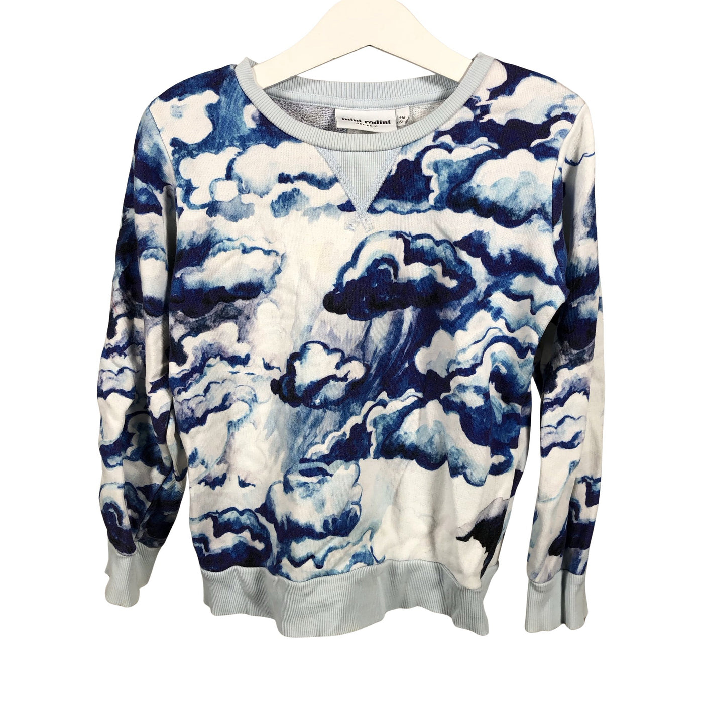 Unisex Mini Rodini - Collegepaita, koko 116 - 122 - Sininen (1)