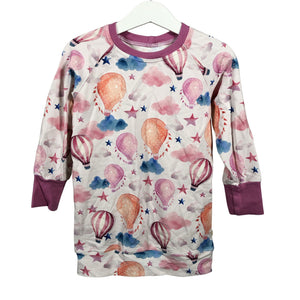 Tyttöjen Handmade - Trikoomekko, koko 110 - 116 - Vaaleanpunainen (1)
