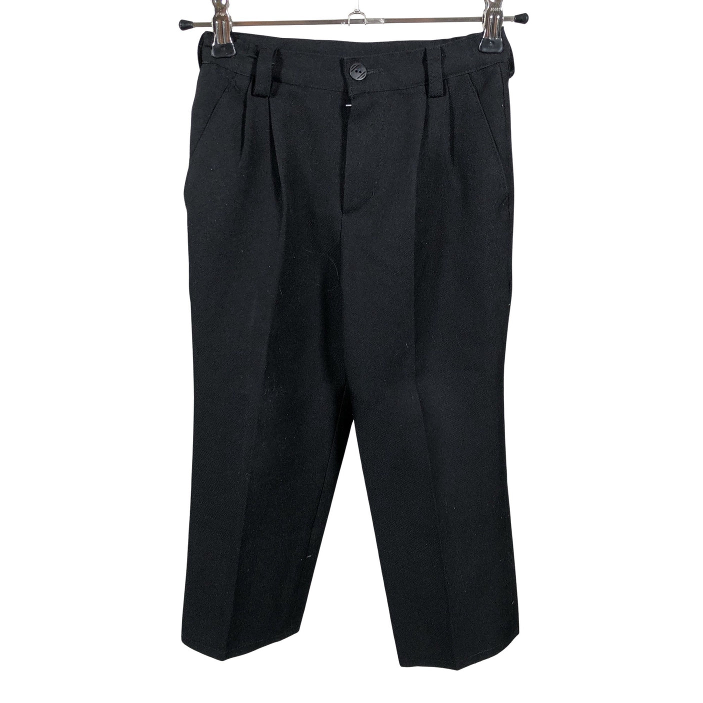 Poikien Handmade - Juhlahousut, koko 98 - 104 - Musta (1)