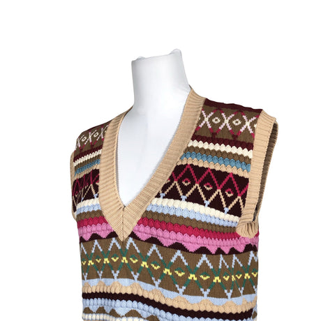 Naisten Weekend by MaxMara - Neuleliivi, koko 38 - Beige (2)