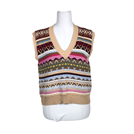 Naisten Weekend by MaxMara - Neuleliivi, koko 38 - Beige ()