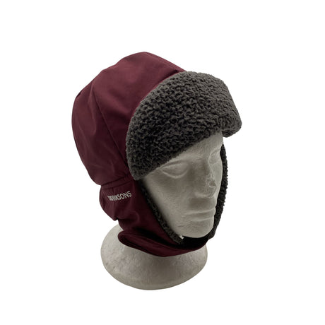 Unisex Didriksons - Talvihattu, koko 52 - 54 cm - Viininpunainen ()