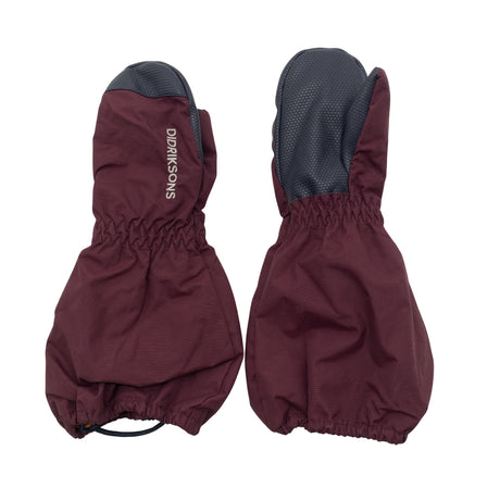 Unisex Didriksons - Välikausihanskat, koko 4 - 5 vuotta - Viininpunainen ()