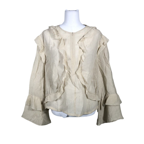 Naisten Massimo Dutti - Pusero, koko 36 - Beige ()