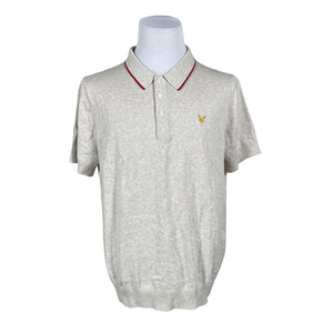 Miesten Lyle&Scott - Neulepaita, koko XL - Beige (1)