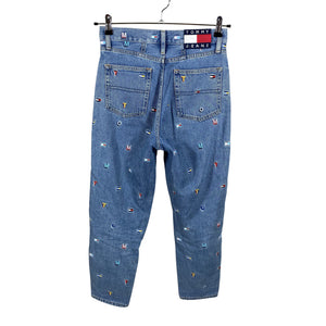 Naisten Tommy Jeans (Tommy Hilfiger) - Farkut, koko W26 - Sininen (2)