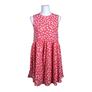 Naisten Tommy Jeans (Tommy Hilfiger) - Sifonkimekko, koko 36 - Pinkki (1)