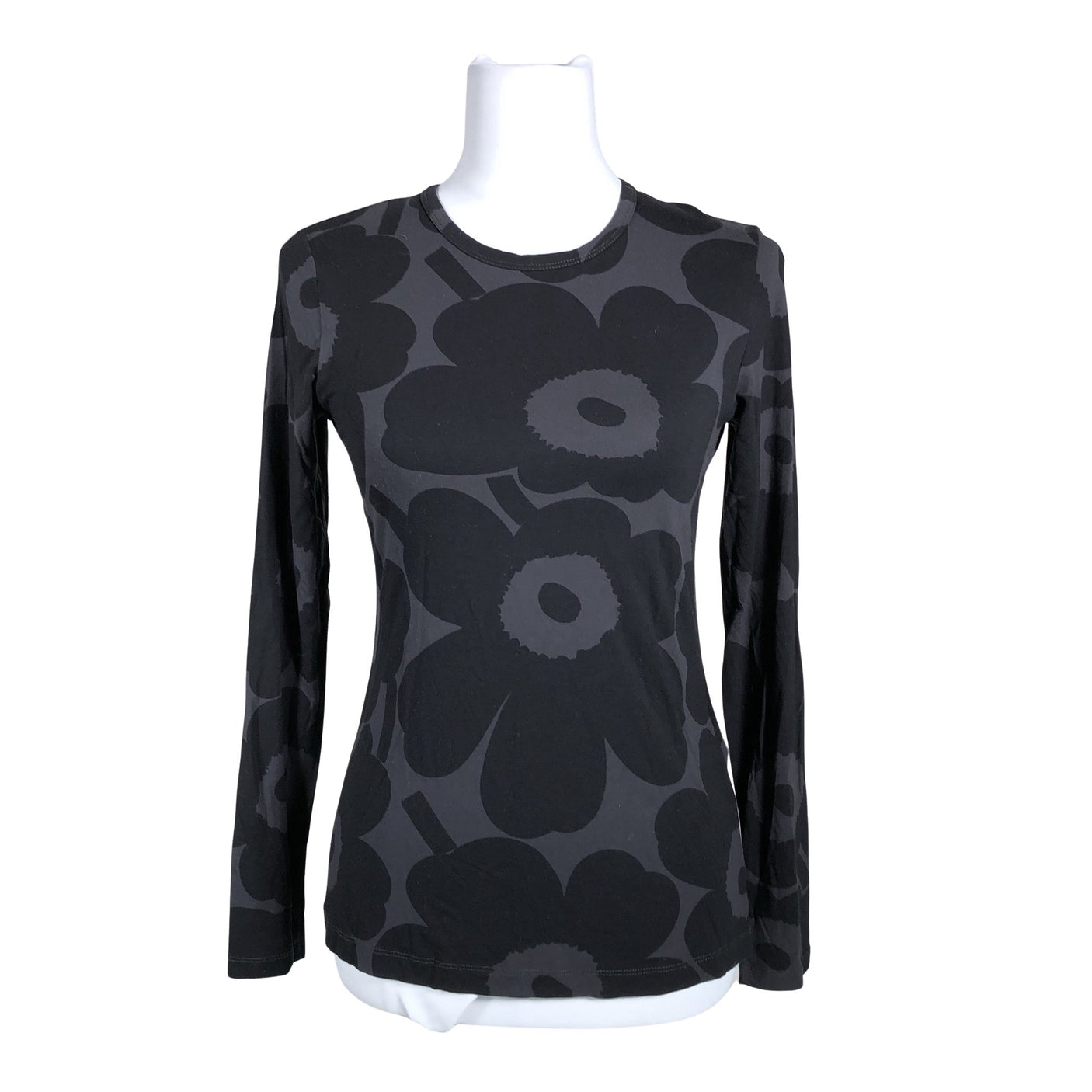 Naisten Marimekko - Trikoopaita, koko 36 - Musta (1)