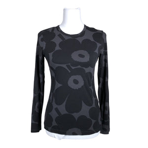 Naisten Marimekko - Trikoopaita, koko 36 - Musta (1)