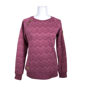 Naisten Ragwear - Collegepaita, koko 36 - Viininpunainen (1)