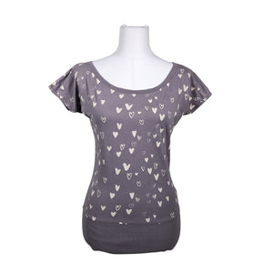Naisten Kazane - T-paita, koko 36 - Violetti (1)