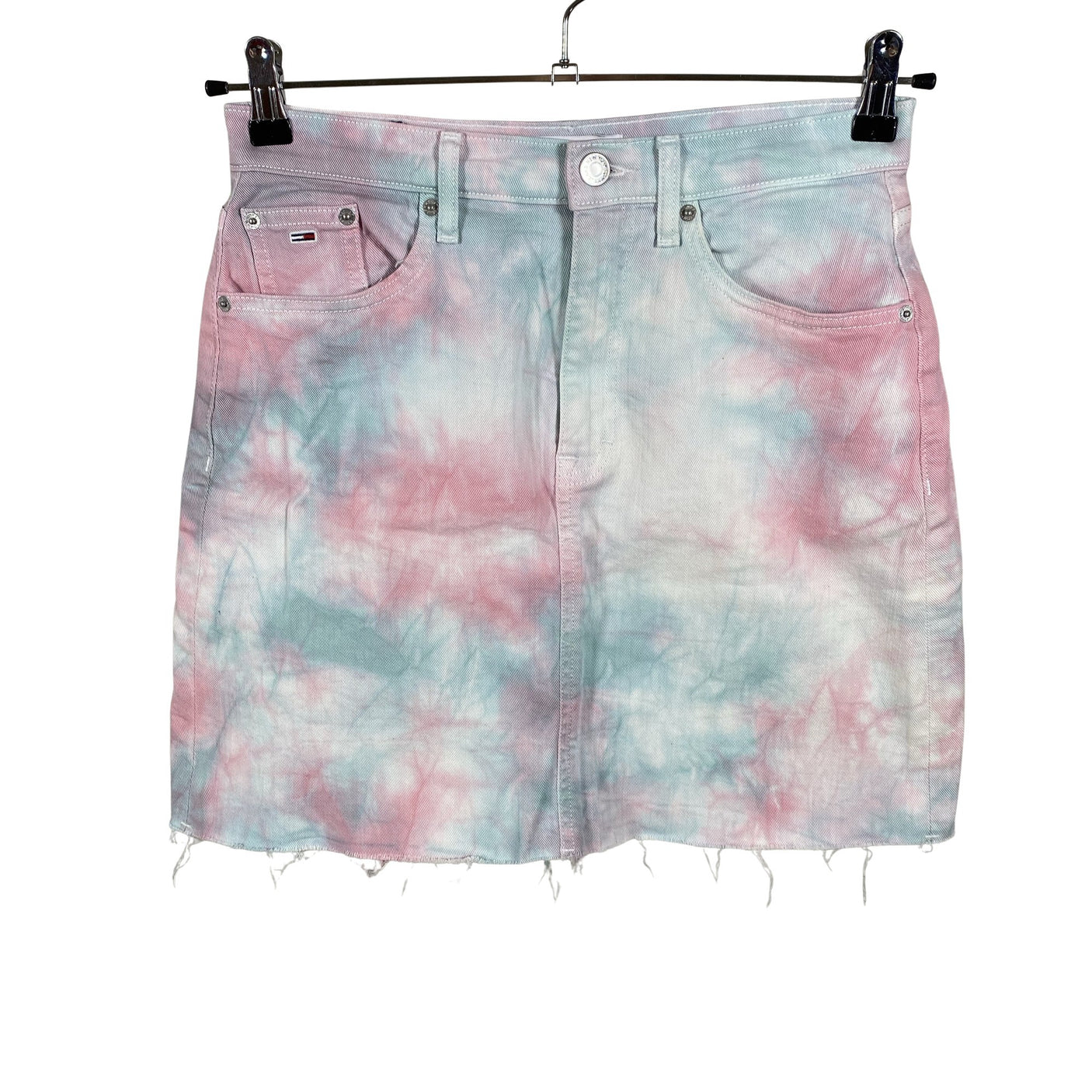 Naisten Tommy Jeans (Tommy Hilfiger) - Farkkuhame, koko W27 - Vaaleanpunainen (1)