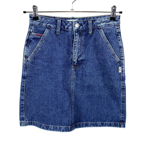 Naisten Tommy Jeans (Tommy Hilfiger) - Farkkuhame, koko W27 - Sininen (1)