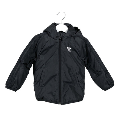 Unisex Adidas - Toppatakki, koko 86 - 92 - Musta ()