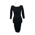 Naisten Karen Millen - Neulemekko, koko 32 - Musta ()