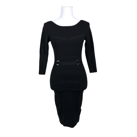 Naisten Karen Millen - Neulemekko, koko 32 - Musta ()