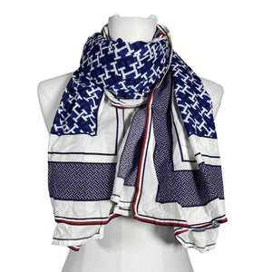 Naisten Tommy Hilfiger - Huivi, koko Maxi - Sininen (1)