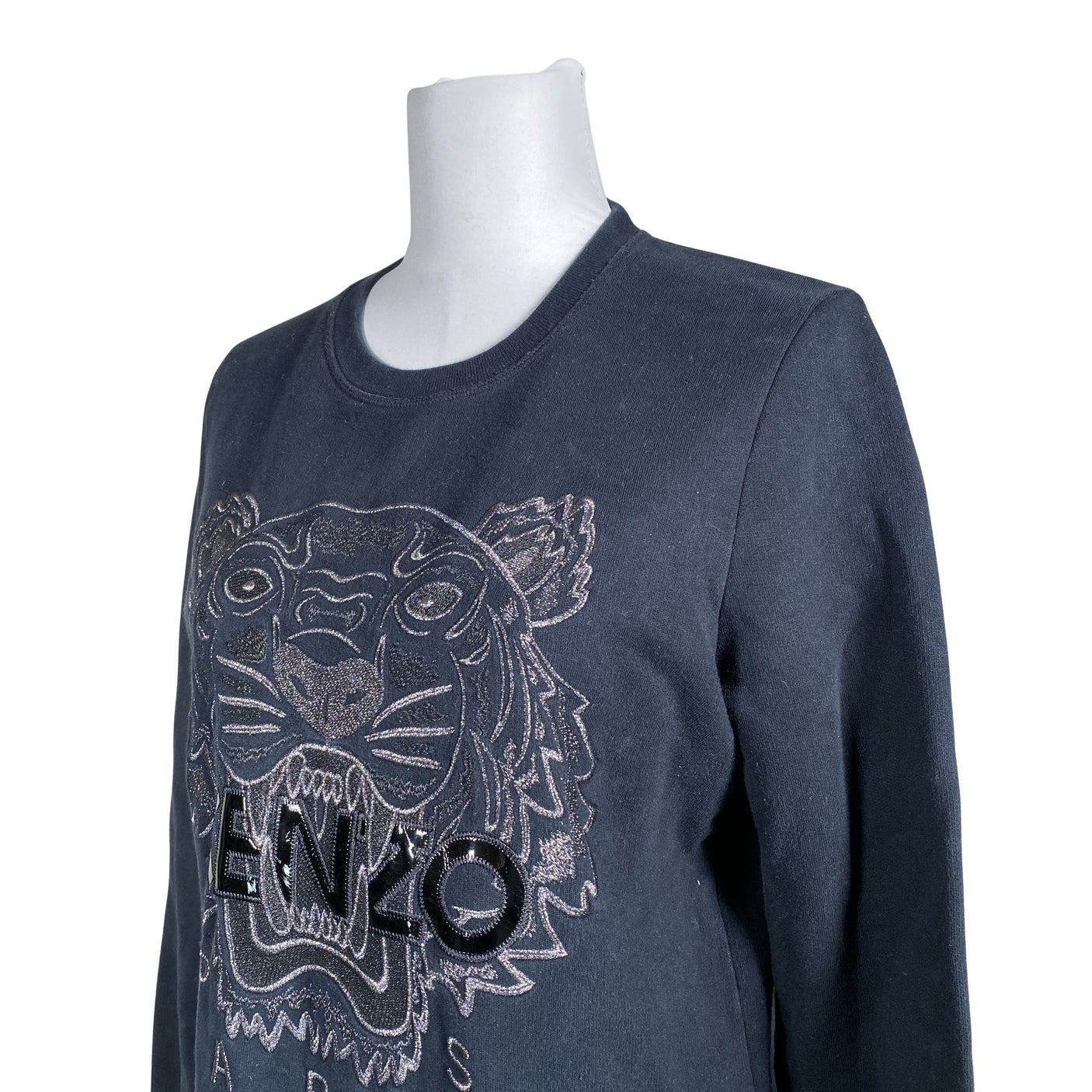 Naisten Kenzo Jungle - Collegetunika, koko 40 - Musta (2)