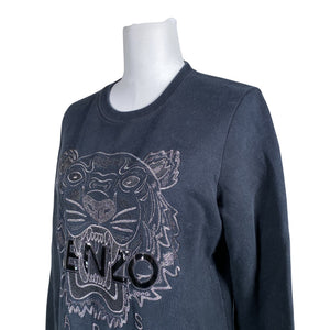 Naisten Kenzo Jungle - Collegetunika, koko 40 - Musta (2)