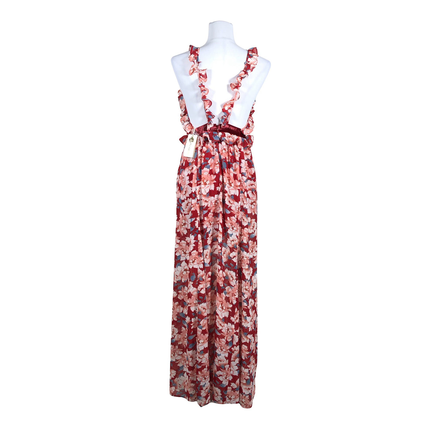 Naisten For Love & Lemons - Maksimekko, koko 36 - Punainen (3)