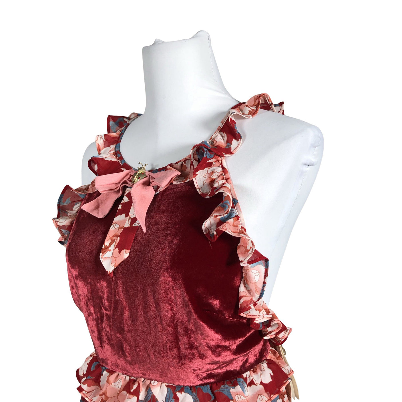 Naisten For Love & Lemons - Maksimekko, koko 36 - Punainen (2)