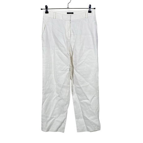 Naisten Massimo Dutti - Kangashousut, koko 38 - Valkoinen ()
