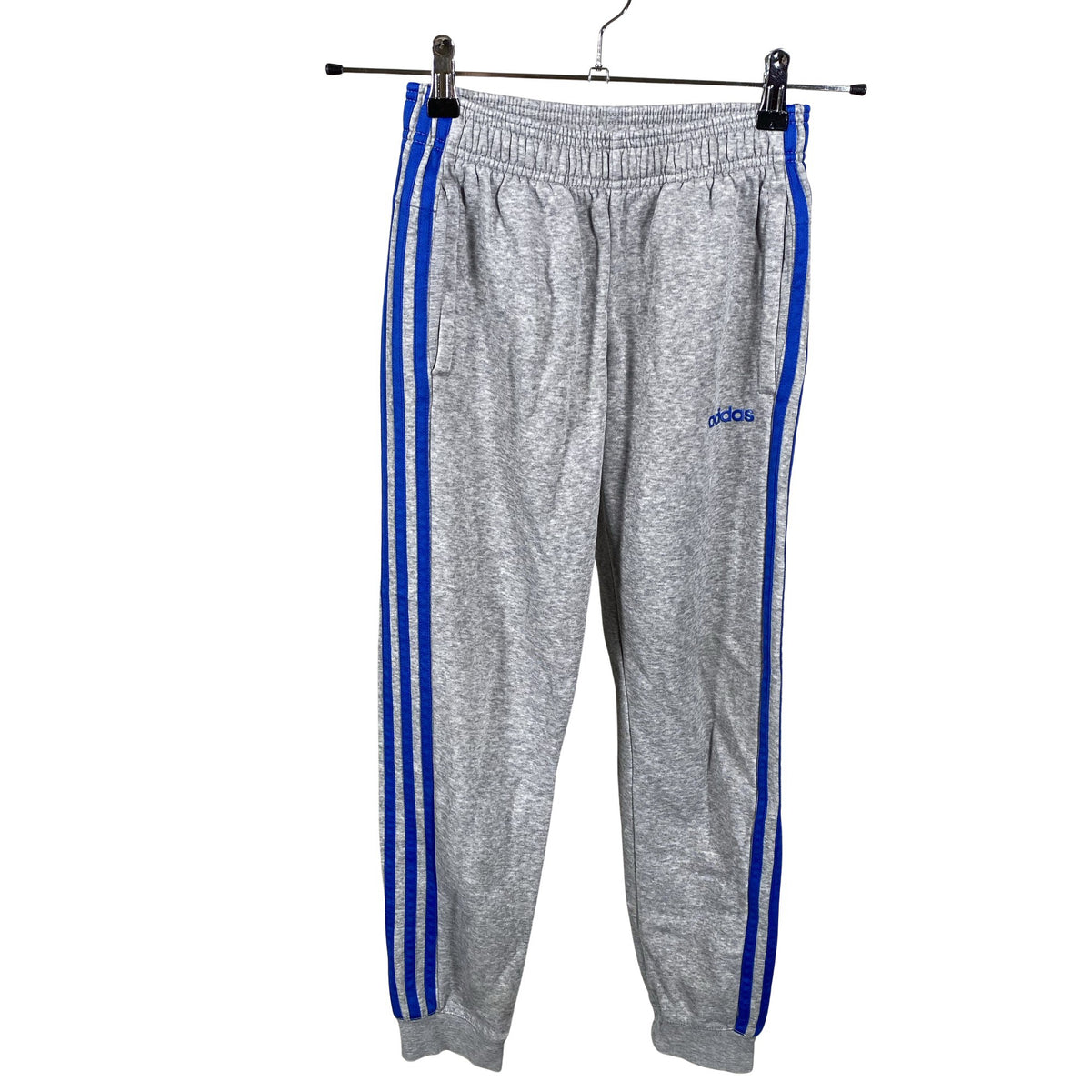 Unisex Adidas - Collegehousut, koko 146 - 152 - Harmaa (1)