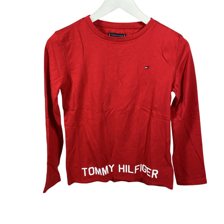 Unisex Tommy Hilfiger - Trikoopaita, koko 146 - 152 - Punainen ()
