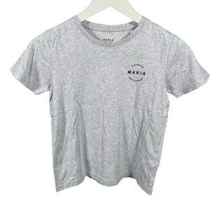 Unisex Makia - T-paita, koko 134 - 140 - Harmaa (1)