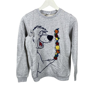 Unisex Polarn O. Pyret - Collegepaita, koko 146 - 152 - Harmaa (1)