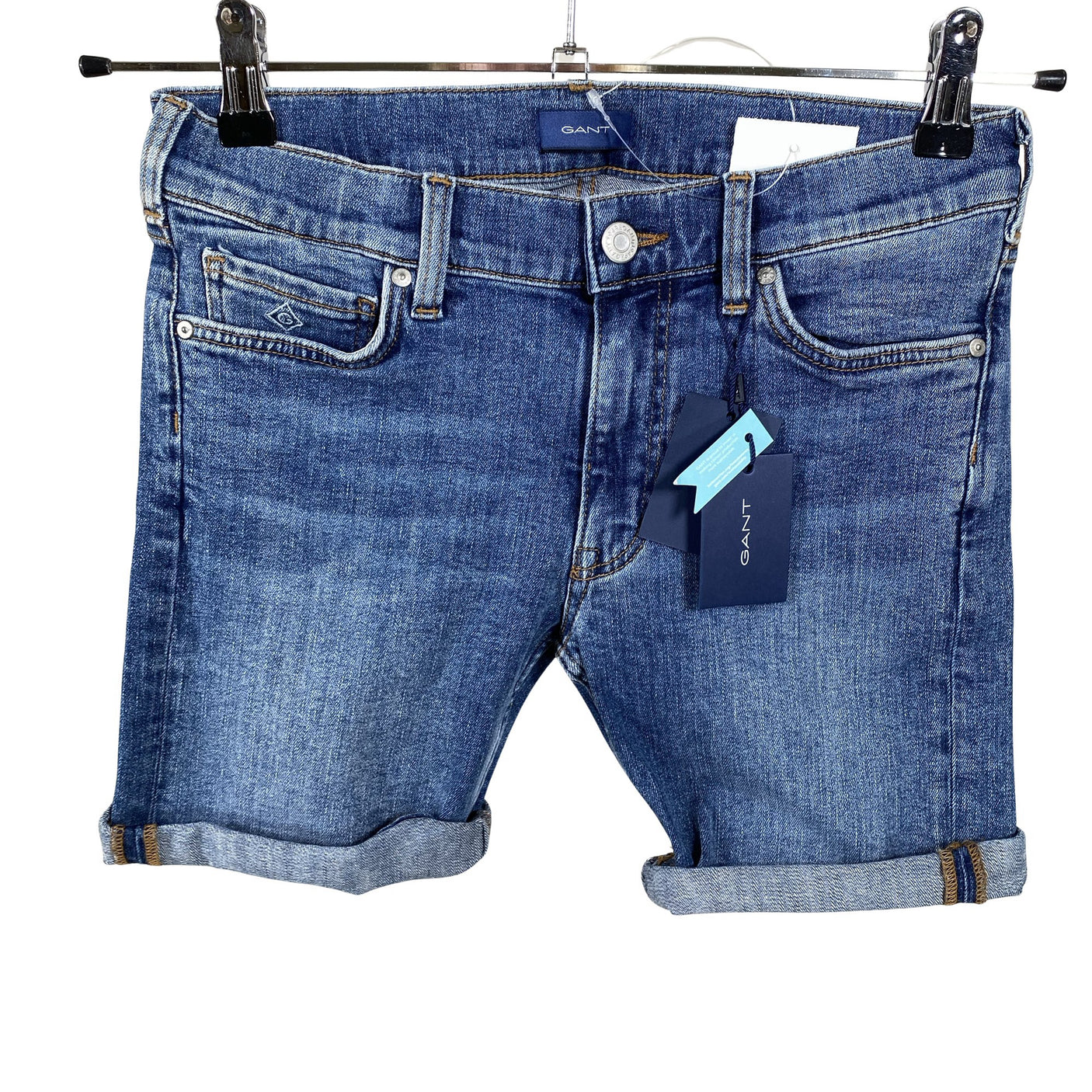 Unisex Gant - Farkkushortsit, koko 134 - 140 - Sininen (1)