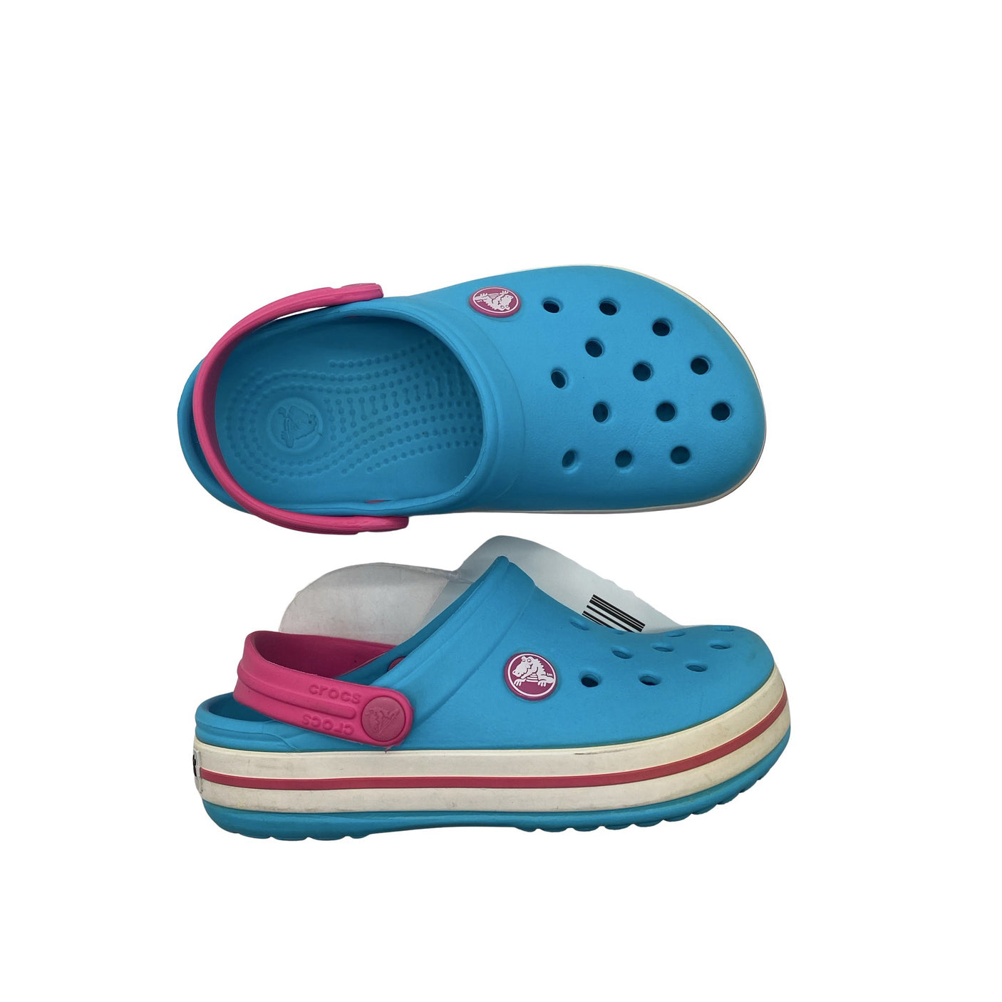 Unisex Crocs - Pistokkaat, koko 28 - Turkoosi (1)