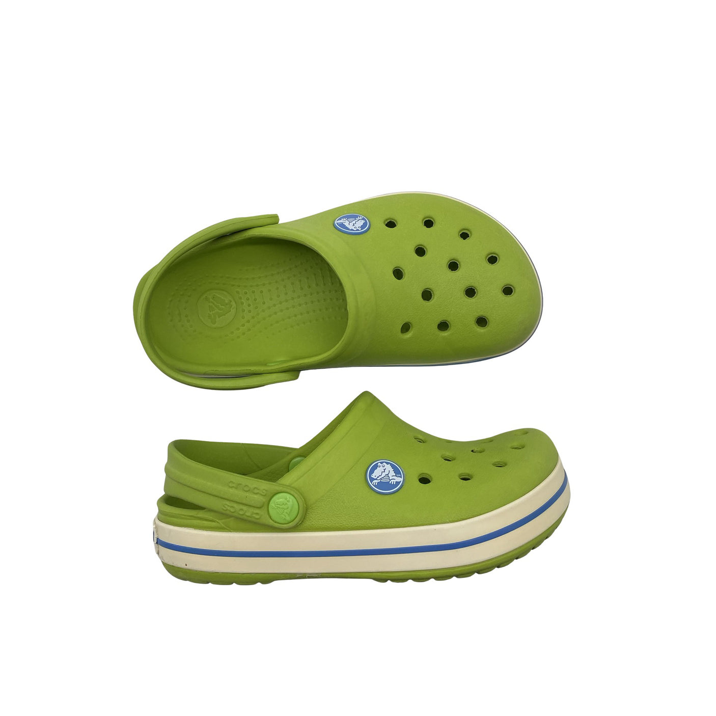 Unisex Crocs - Pistokkaat, koko 28 - Vihreä (1)