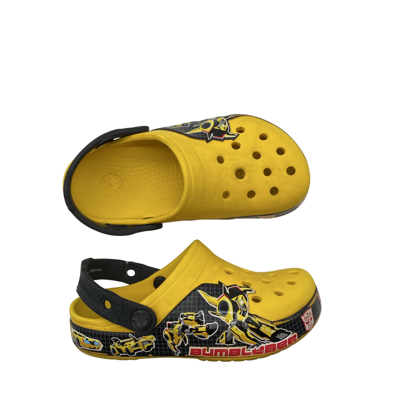 Unisex Crocs - Pistokkaat, koko 28 - Keltainen (1)