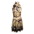 Naisten Ralph Lauren - Sifonkimekko, koko 36 - Beige ()