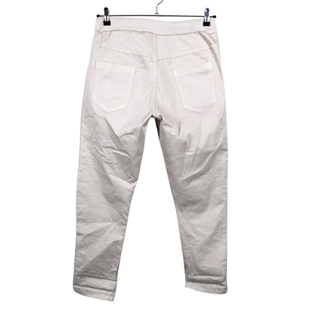 Naisten Perfect Jeans - Kangashousut, koko 40 - Beige (2)