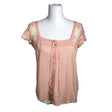 Naisten Denim & Supply Ralph Lauren - T-paita, koko 40 - Vaaleanpunainen ()