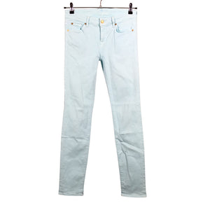 Naisten 7 for all mankind - Farkut, koko W30 - Turkoosi (1)