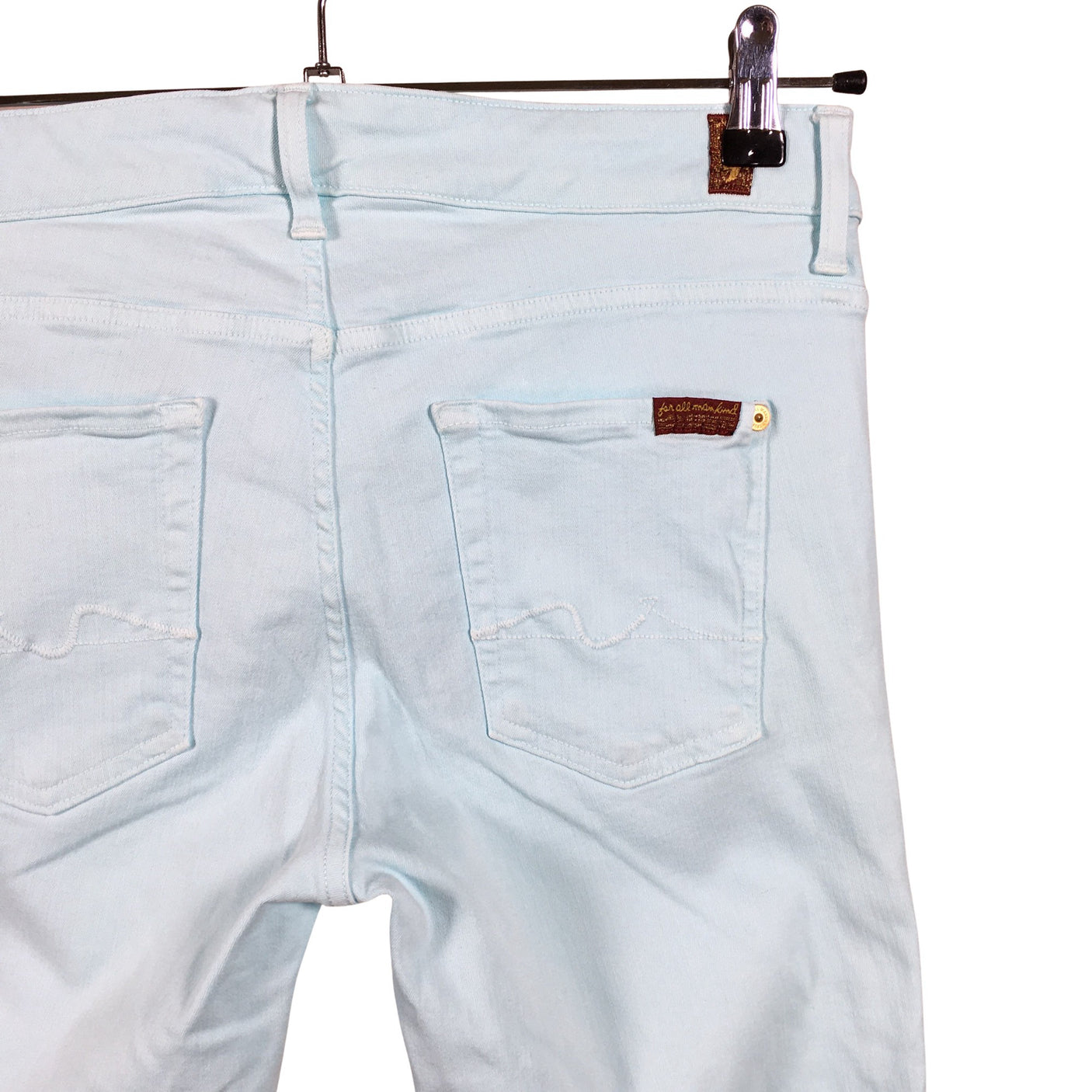 Naisten 7 for all mankind - Farkut, koko W30 - Turkoosi (3)