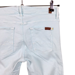 Naisten 7 for all mankind - Farkut, koko W30 - Turkoosi (3)