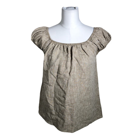 Naisten Bypias - Lyhythihainen pusero, koko 38 - Beige ()