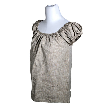 Naisten Bypias - Lyhythihainen pusero, koko 38 - Beige (2)